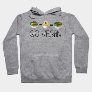 Go vegan Hoodie